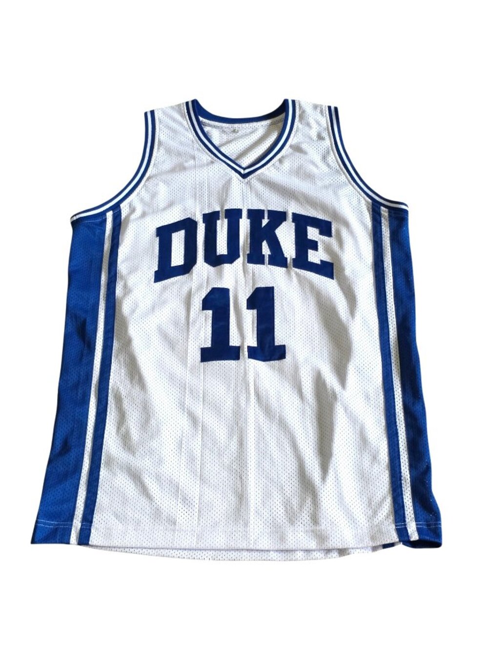 Vtg Duke Blue Devils Basketball Jersey #11 Speedline Pro Pak 90s Size 44 L